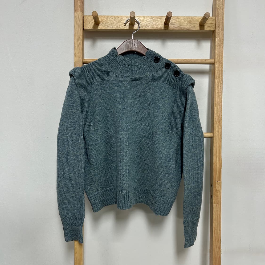 이자벨 마랑 퍼프 슬리브 울 니트 상품이미지2