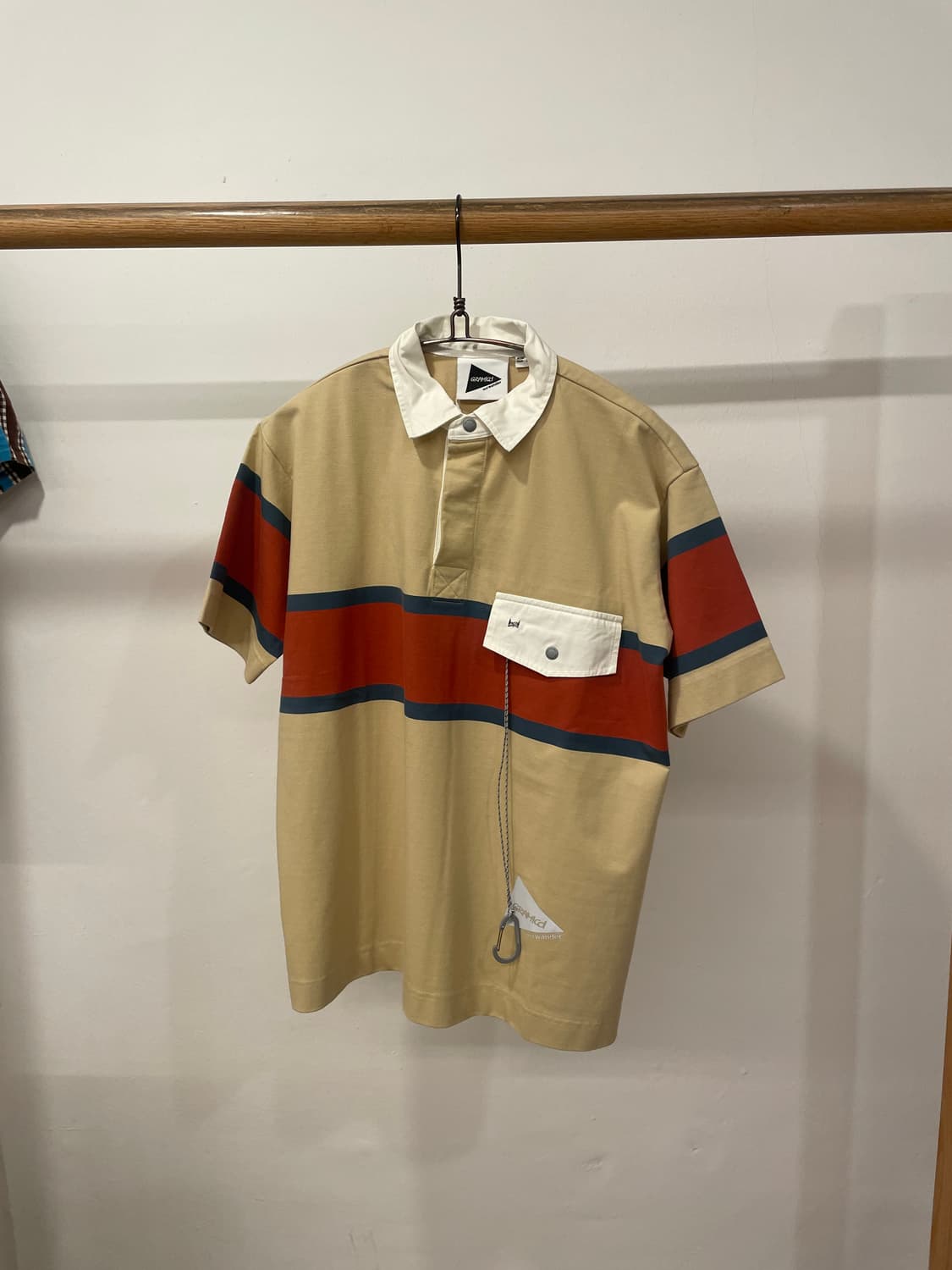 and wander x gramicci half polo(새상품) 상품이미지1