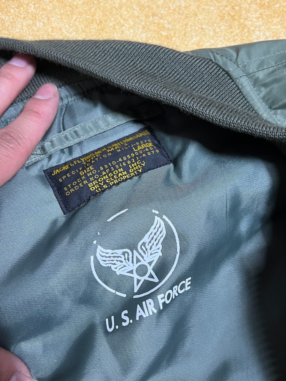 브론슨 ma-1 상품이미지6