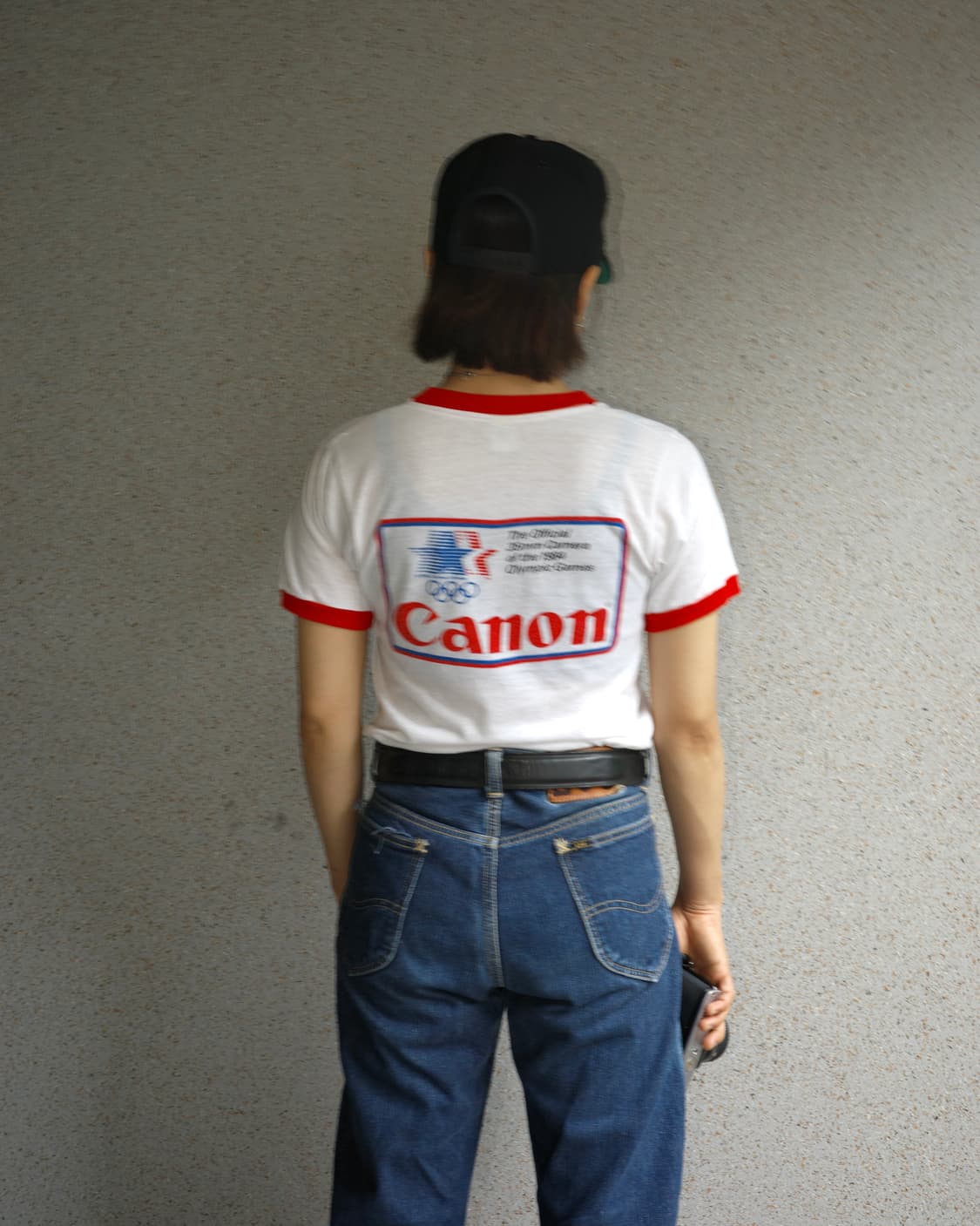 80‘s LA 올림픽 오피셜 캐논 링거티셔츠 상품이미지9