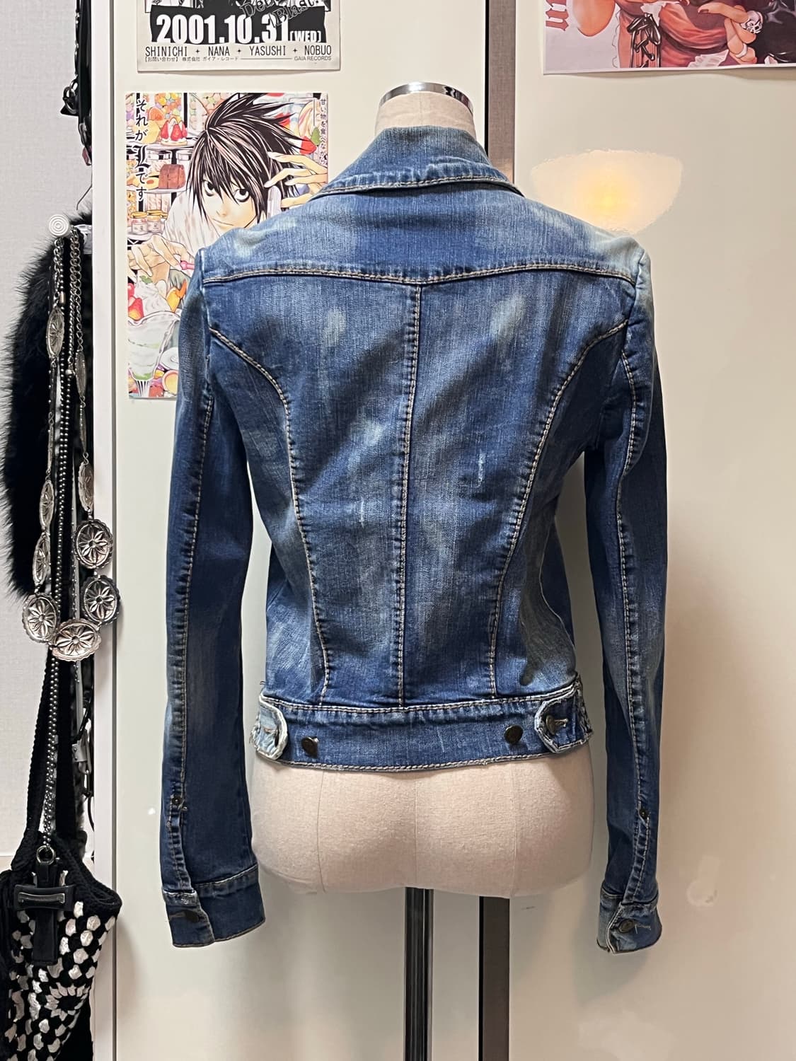 serfontaine 아메리칸 빈티지 청자켓 상품이미지3