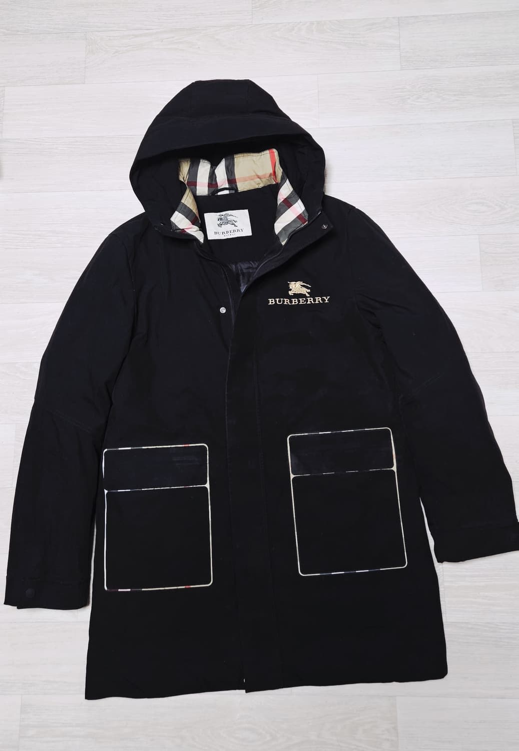 버버리 다운 패딩코트  XXL 정품 상품이미지1