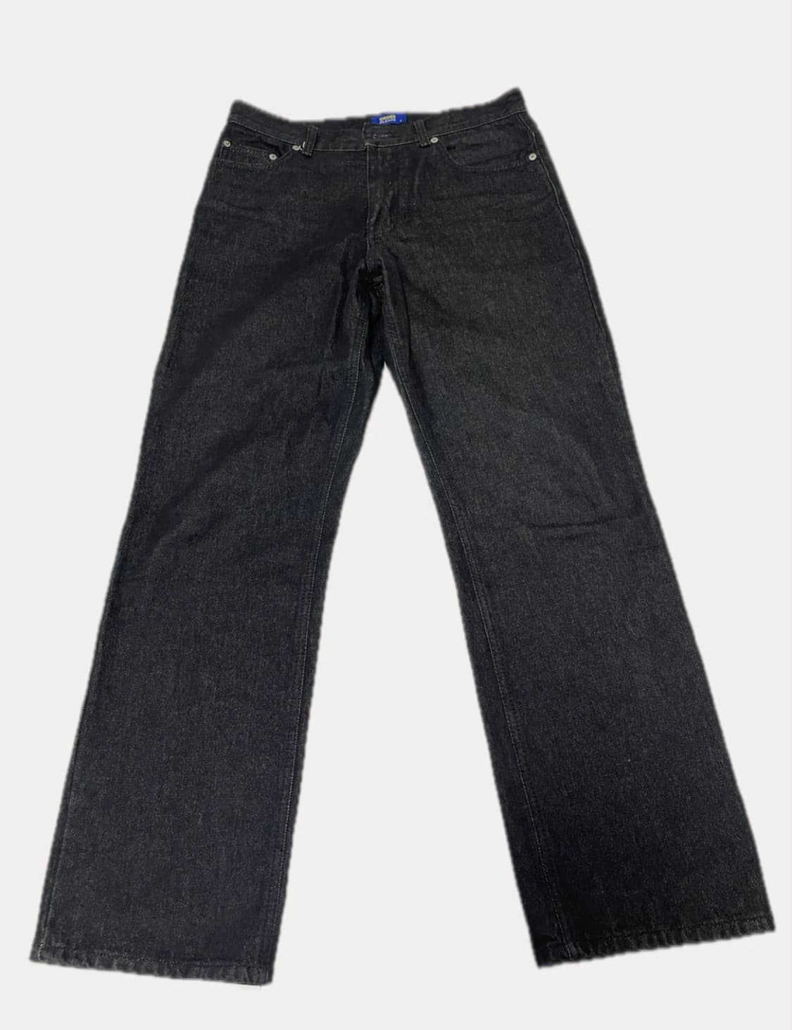 오더플리즈 ORDERPLEASE 블랙 데님 팬츠 사이즈 3 상품이미지1