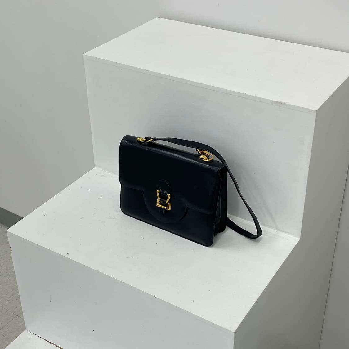 에르메스 산드린 블릭 레더 플랩 숄더백 상품이미지1