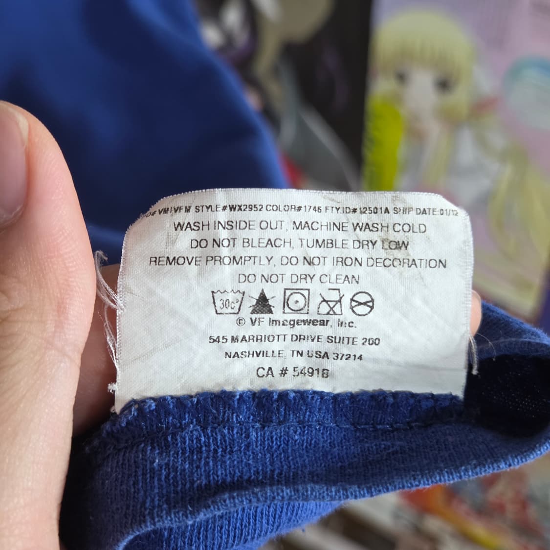 마제스틱 텍사스 블루 반팔 상품이미지8