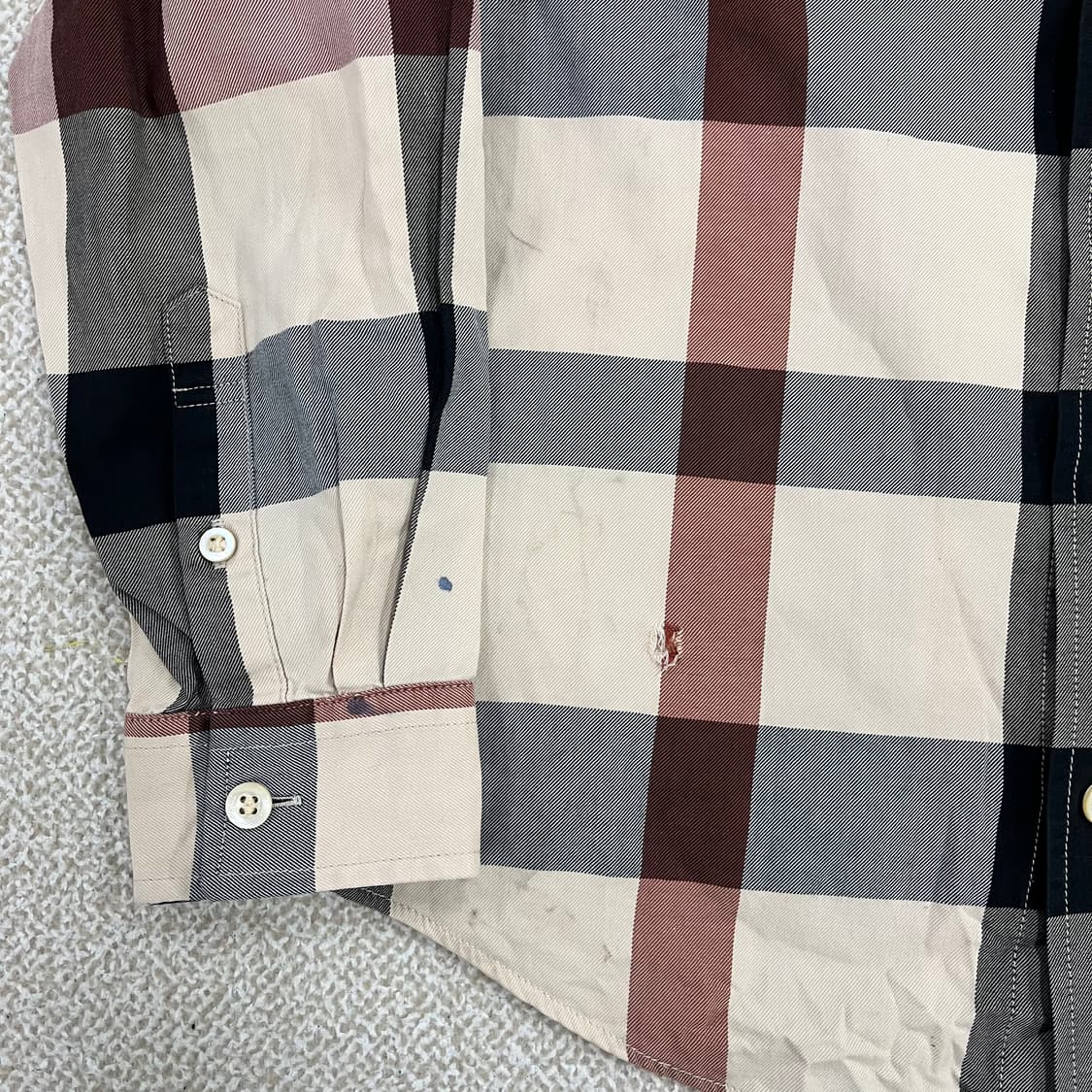 130 닥스 키즈 체트 셔츠 남방 0210M 상품이미지5