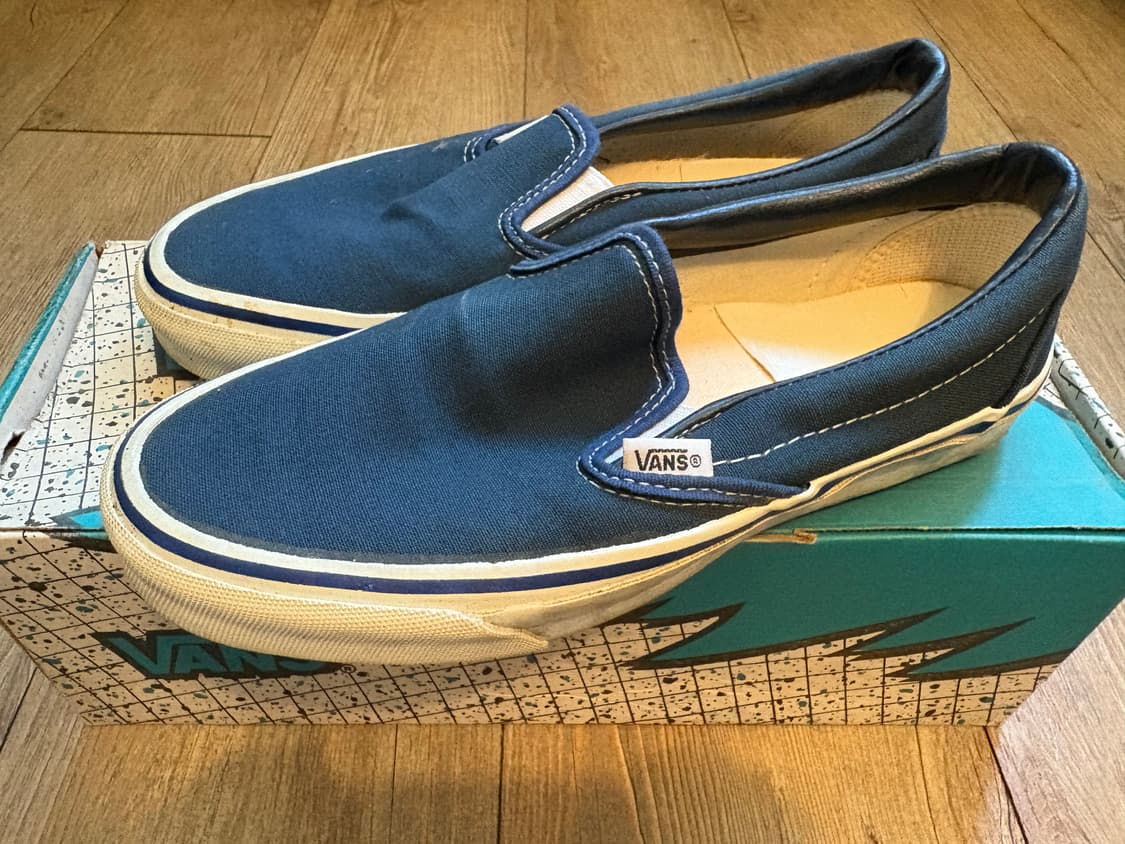 80-90s 반스 슬립온 7 made in usa 상품이미지1