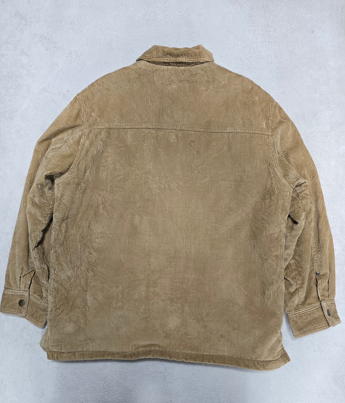 에디바우어 코듀로이 골덴 집업 자켓 브라운 L 상품이미지7