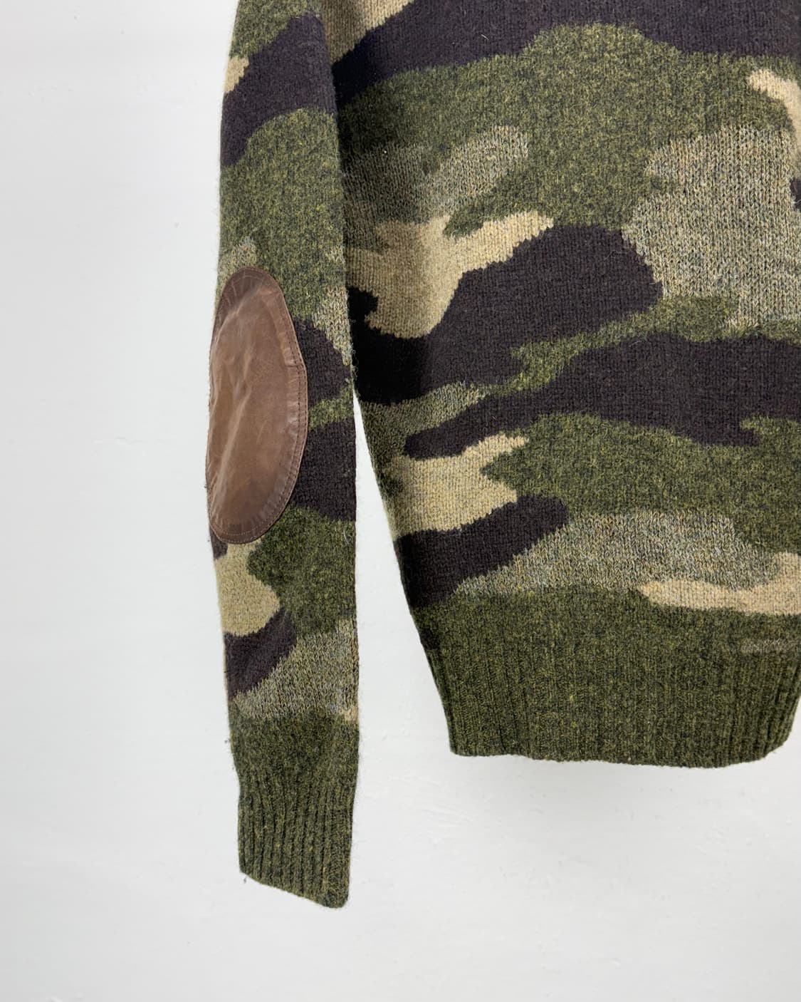 폴로 랄프로렌 카모 플라주 엘보패치 니트 상품이미지4