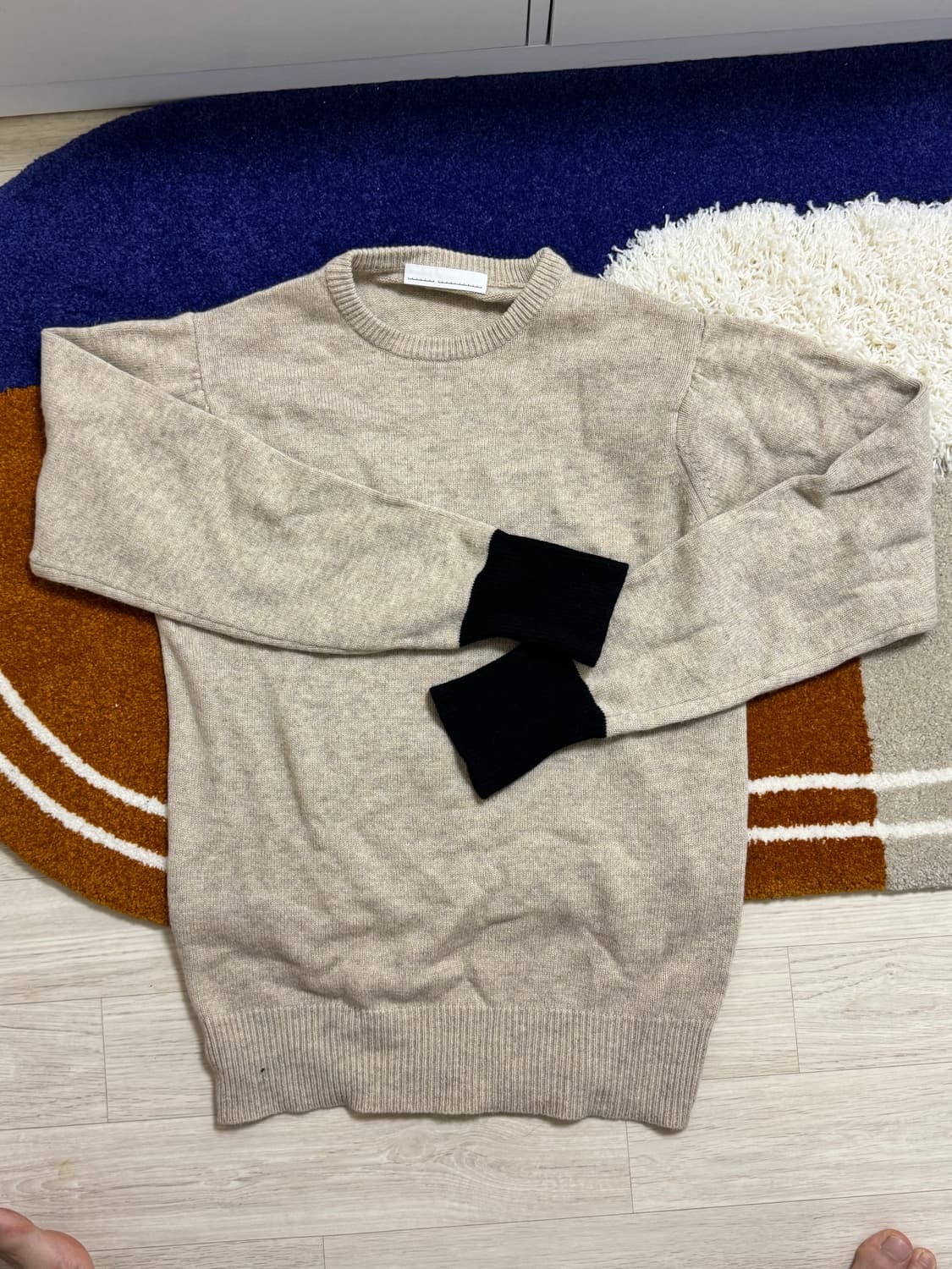 랜덤아이덴티티 니트 L 상품이미지1