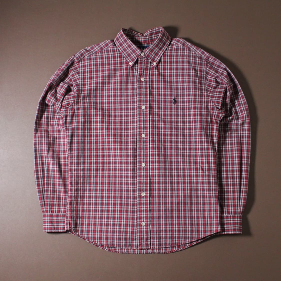 Polo 폴로 랄프로렌 클래식 체크 깅엄 셔츠 상품이미지1