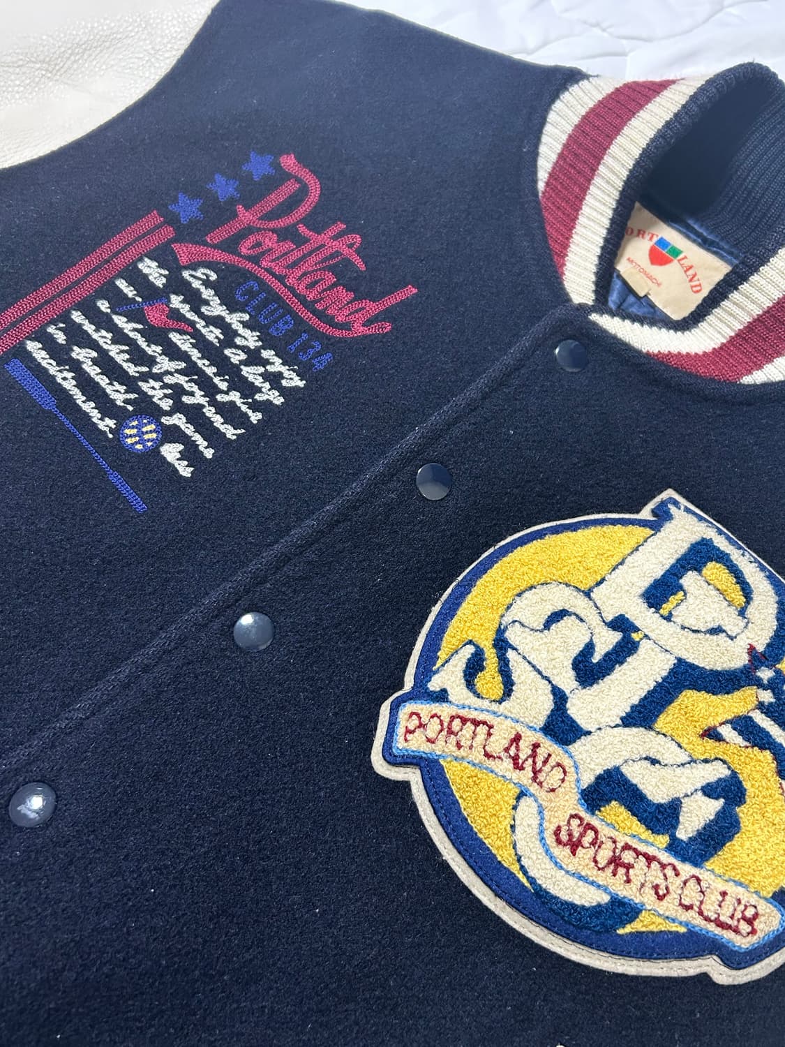 Portland 바시티 자켓 상품이미지3