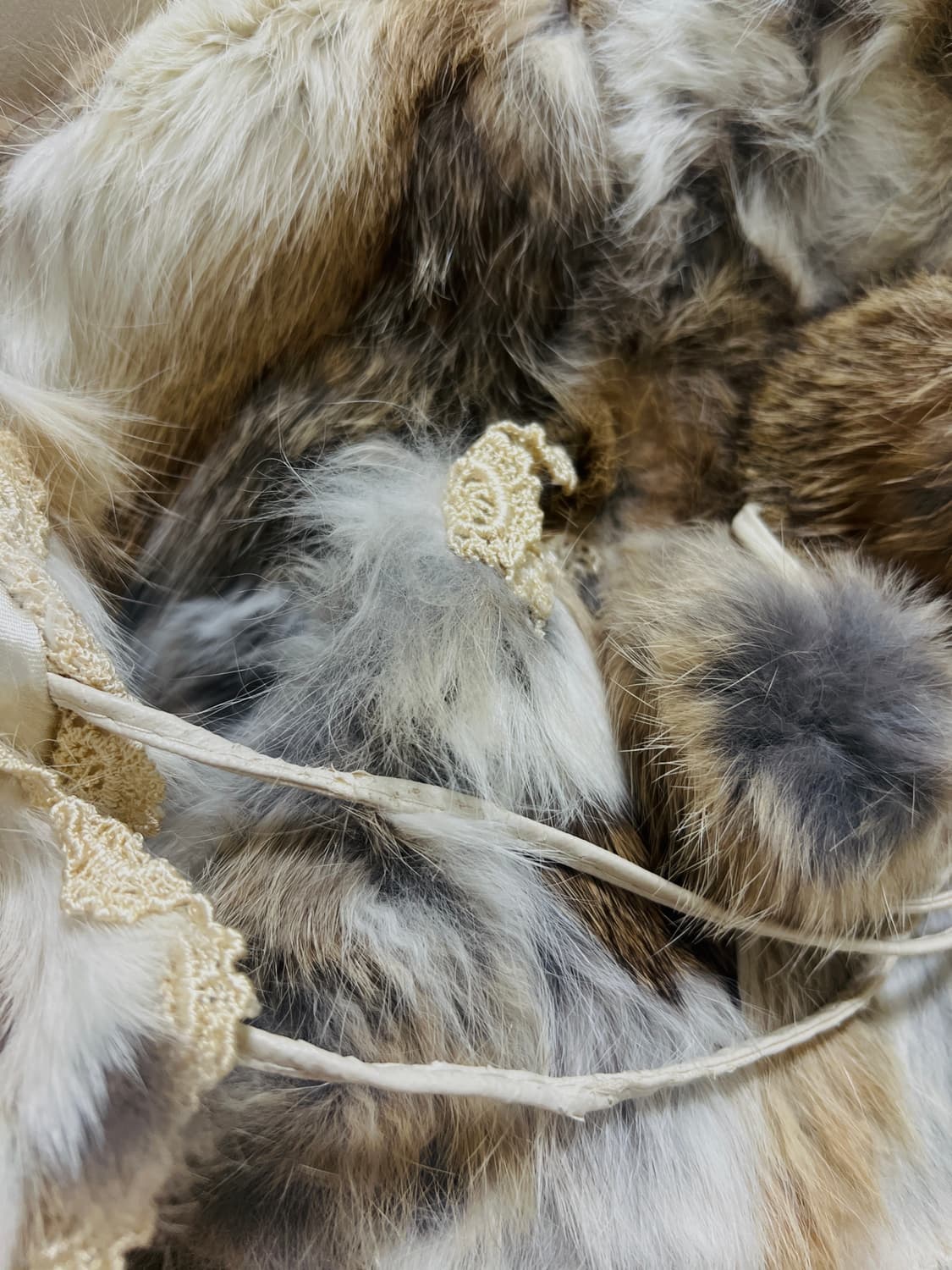 리얼래빗 토끼털 퍼조끼 상품이미지5