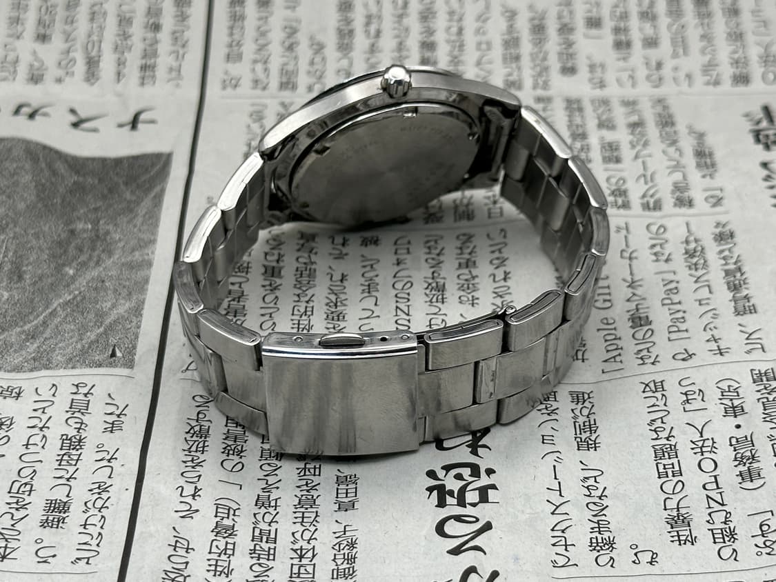 [빈티지] 세이코 쿼츠 7N43-9080 블루 네이비판 데이데이트 상품이미지6