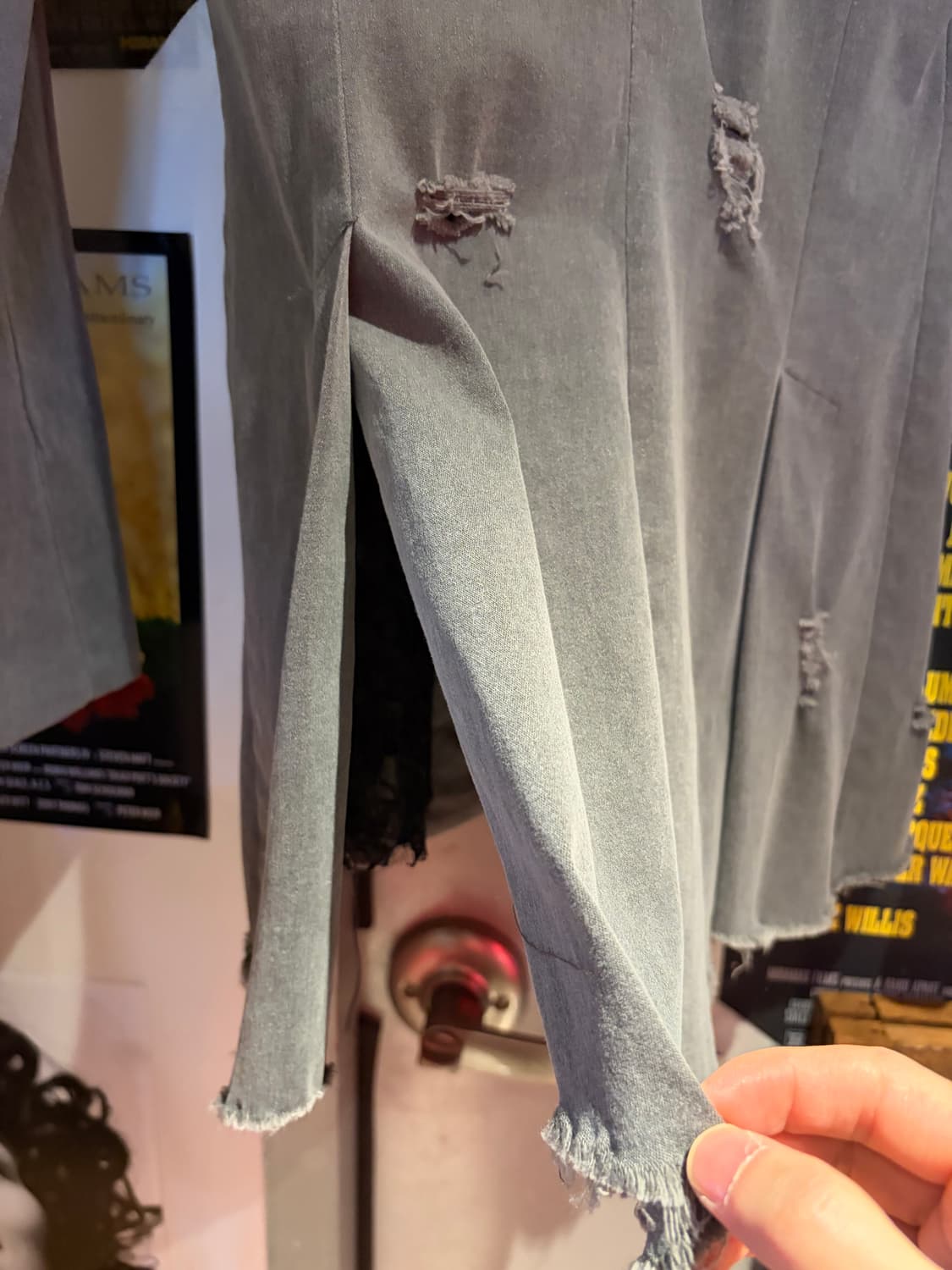 빈티지 디스트로이드 블레이저 자켓 상품이미지6