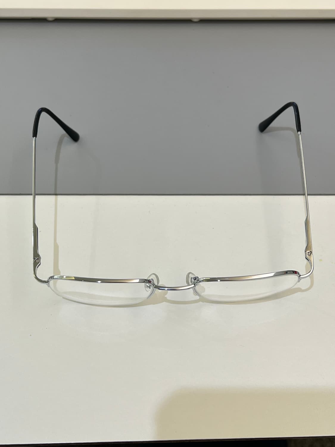 빈티지 반무테 안경 상태최상 판매 (데모렌즈) 상품이미지2