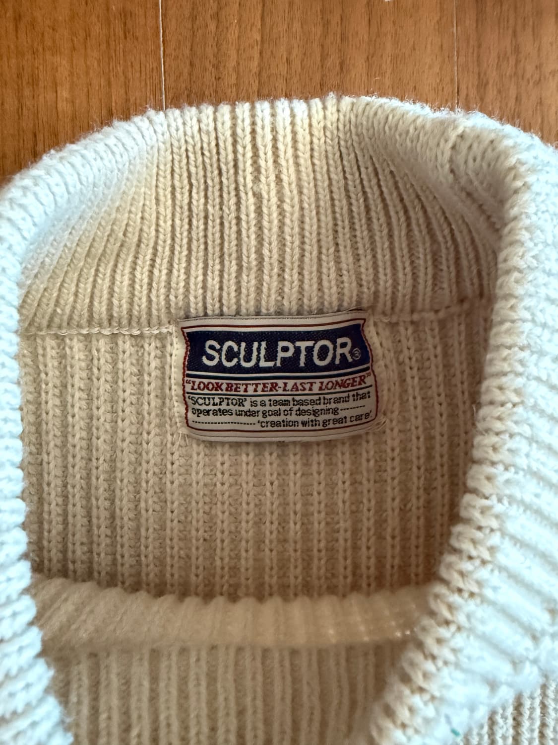 스컬프터 빈티지 90s 스웨터 상품이미지3