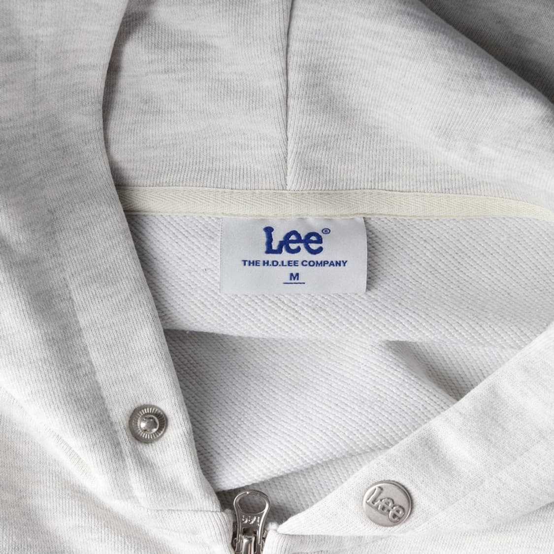 Lee 스몰 트위치 로고 투웨이 후드 집업 M 상품이미지5