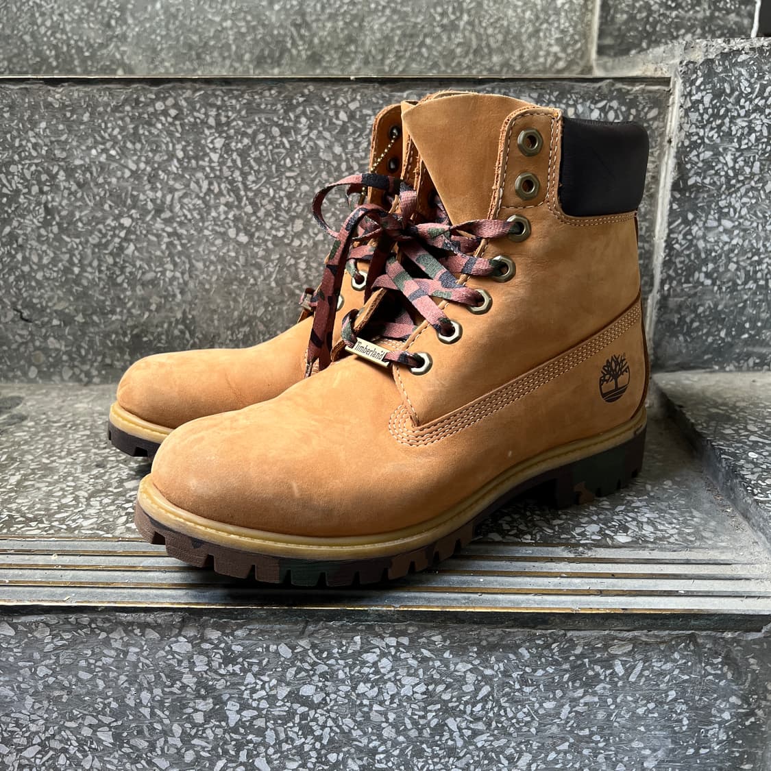 팀버랜드 6인치 프리미엄 워터프루프 카모 부츠 상품이미지1
