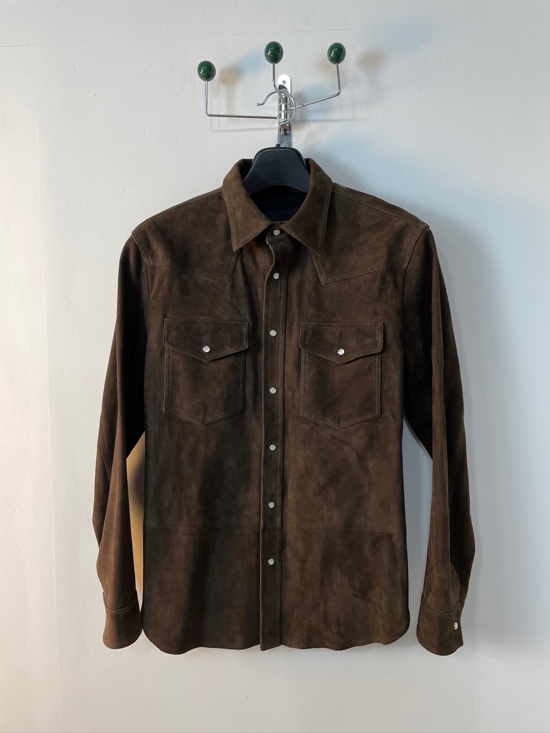 바나나 리퍼블릭 스웨이드 웨스턴 셔츠  상품이미지2