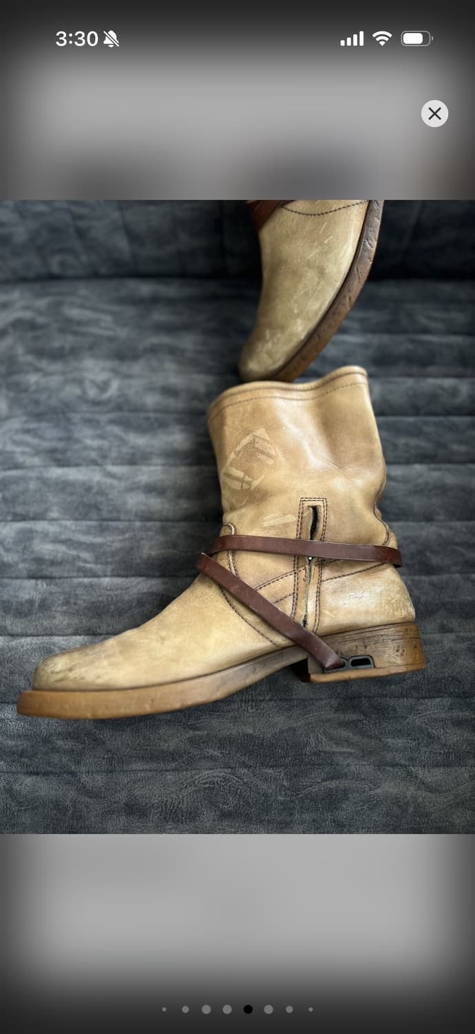 딕 비켐버그 스트랩 우드솔 부츠 상품이미지3