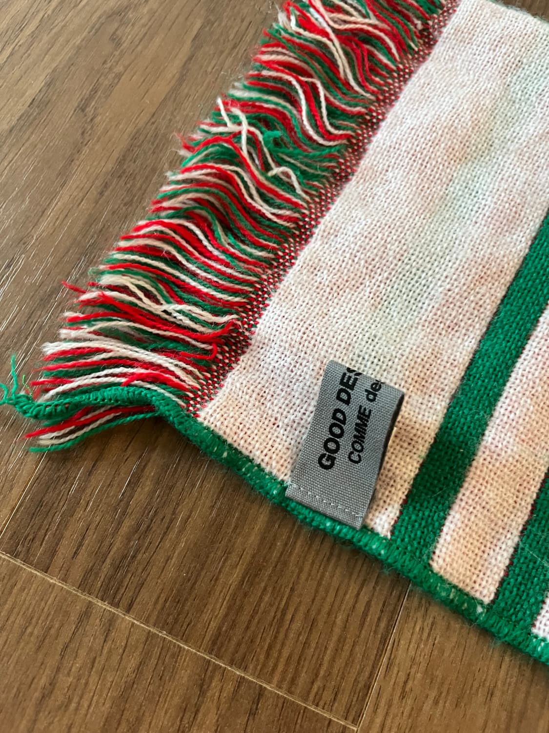 꼼데가르송 그린 머플러 F 상품이미지5