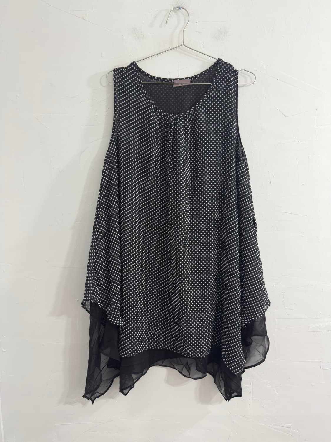 dot sleeveless onepiece 상품이미지1