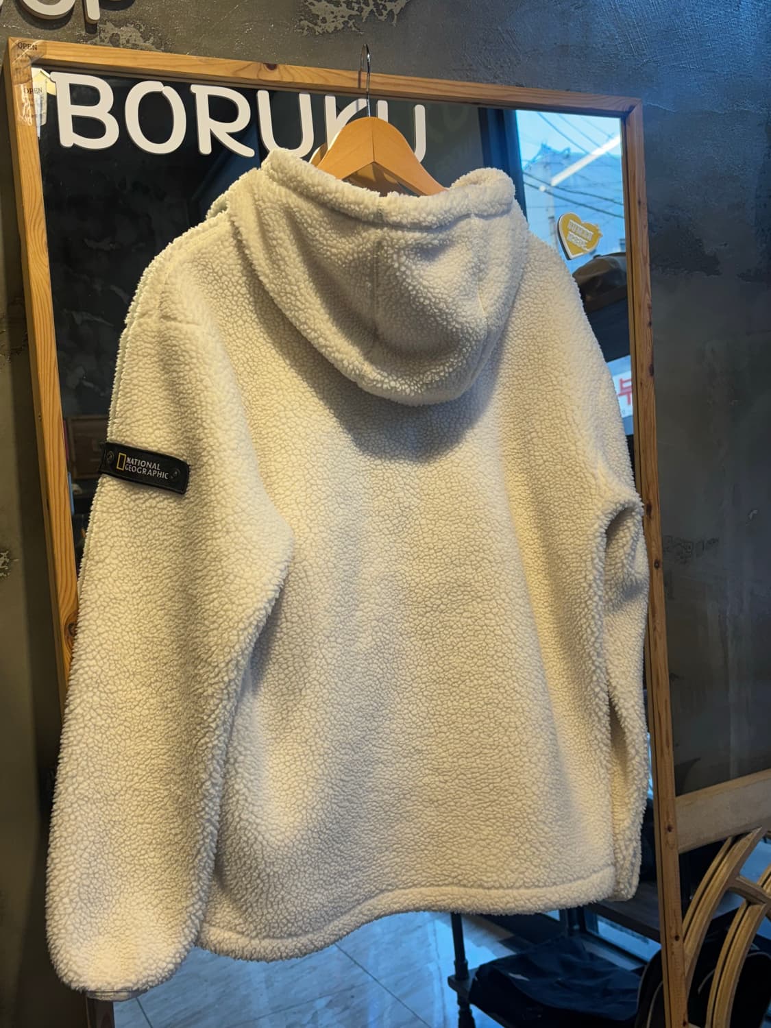 내셔널지오그래픽 후리스 아노락 S 상품이미지4