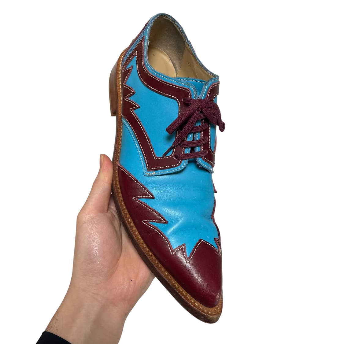 꼼데가르송 웨스턴 슈즈 1999AW 상품이미지6