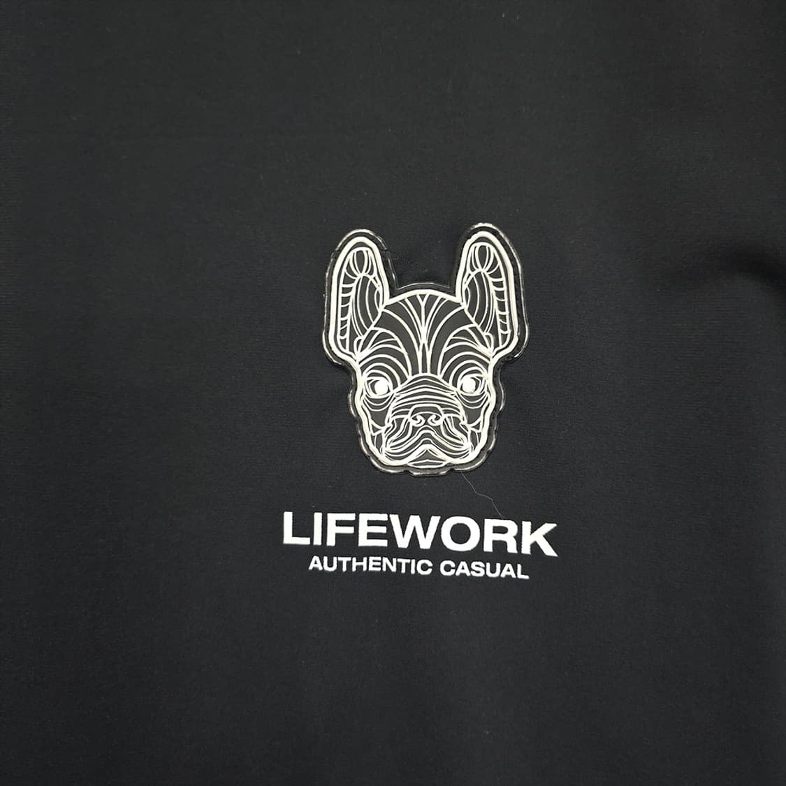라이프워크 LIFEWORK 그래픽 오버핏 반팔 티셔츠 L 상품이미지3