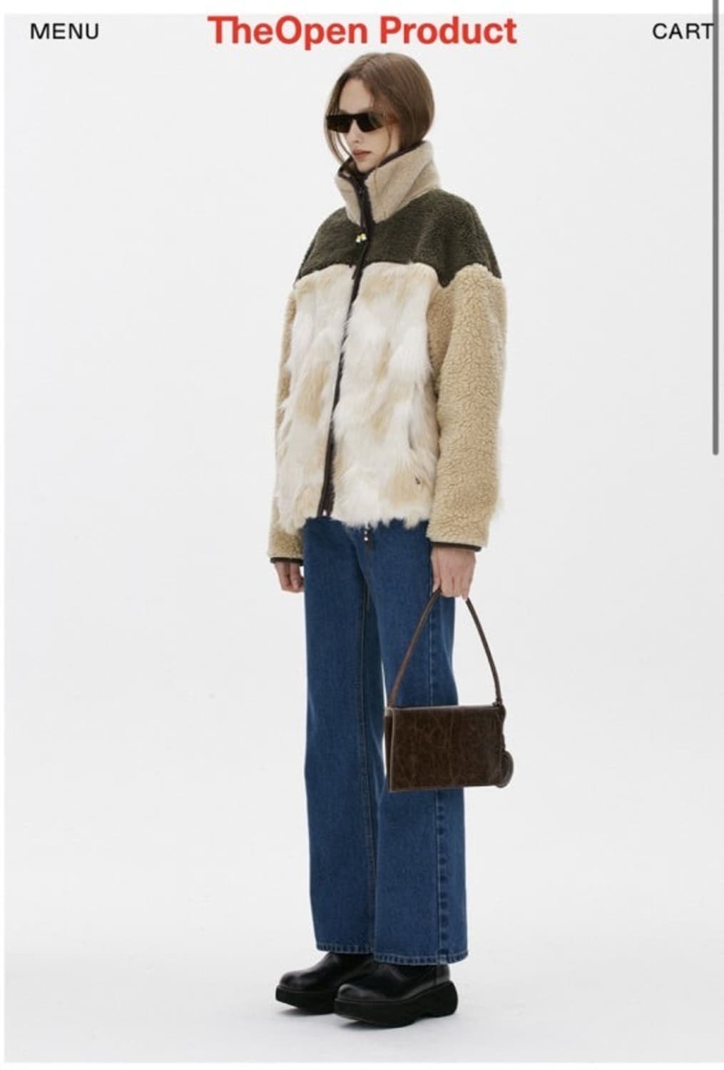 더오픈프로덕트 후리스 퍼자켓 상품이미지1