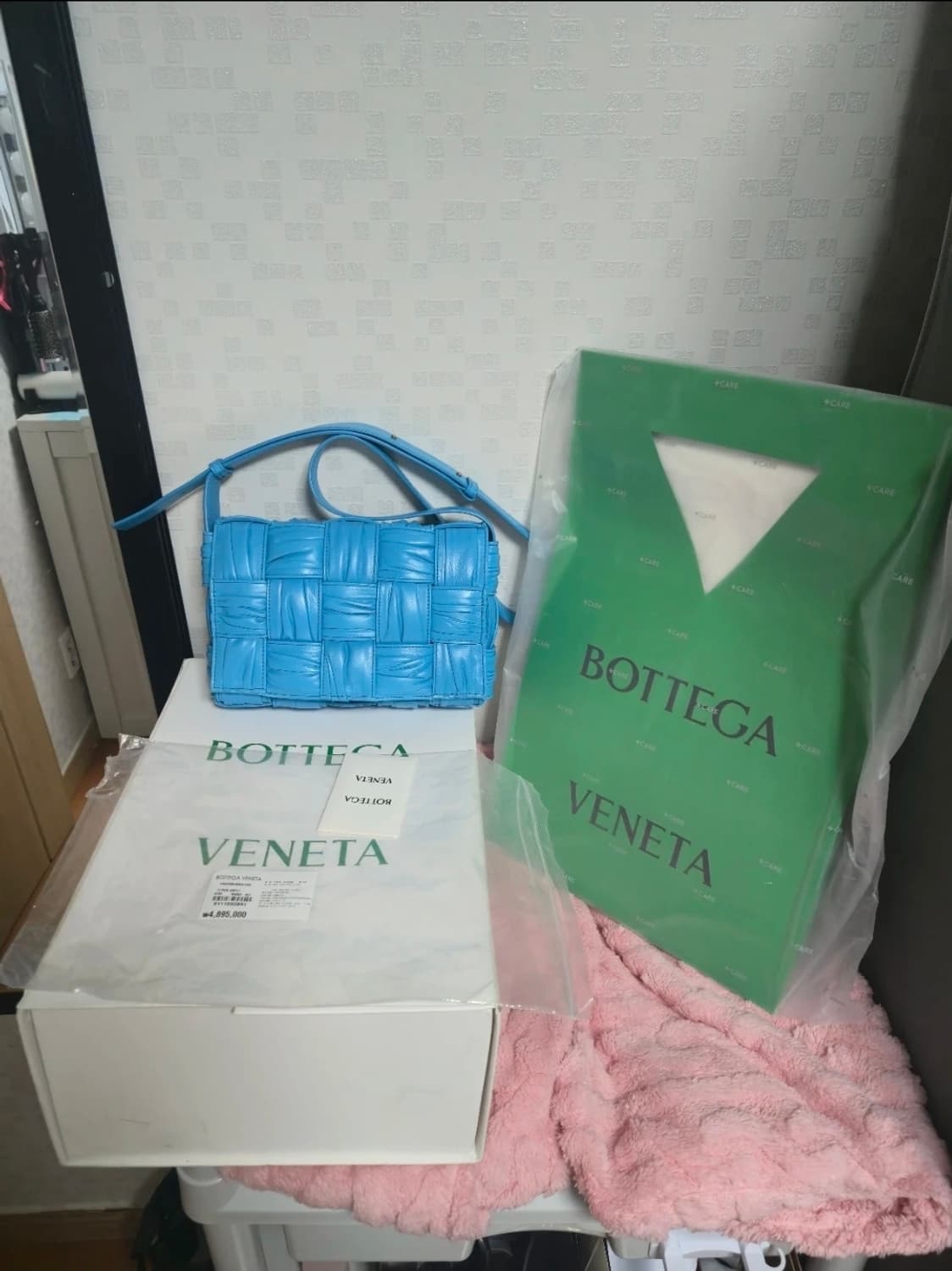 보테가베네타 정품 인트레치아토 폴라드 카세트백(새상품급) 상품이미지2