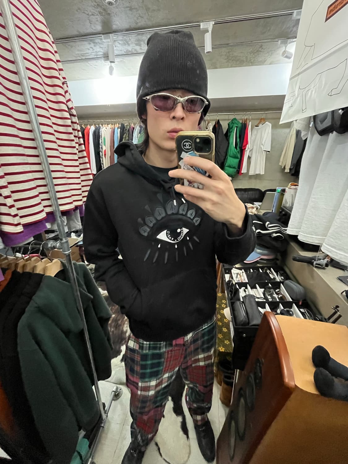 KENZO BIG EYE HOODIE (XL) 상품이미지2