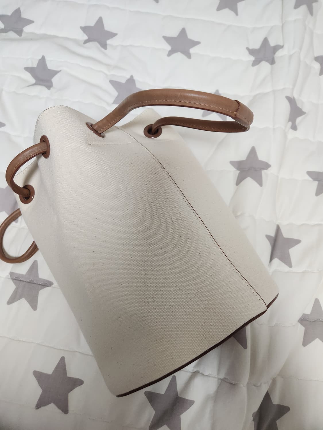 구호 캔버스 버킷백 상품이미지6