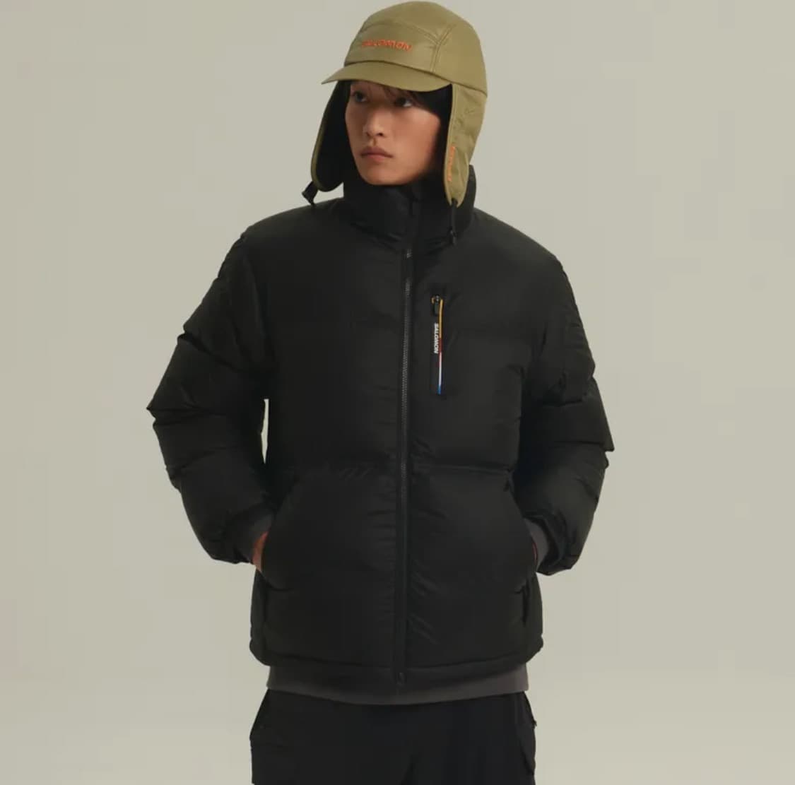 [XL] 살로몬 컨투어다운 자켓 블랙 새상품 팝니다 상품이미지1