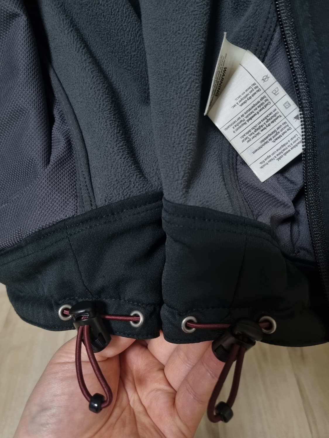 칼하트 크로울리 소프트쉘 레인 자켓 차콜 XXL 상품이미지7