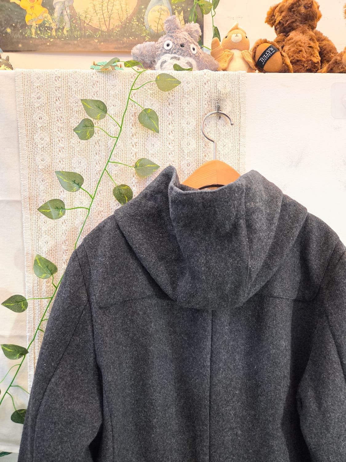 차콜 떡볶이 코트 상품이미지5