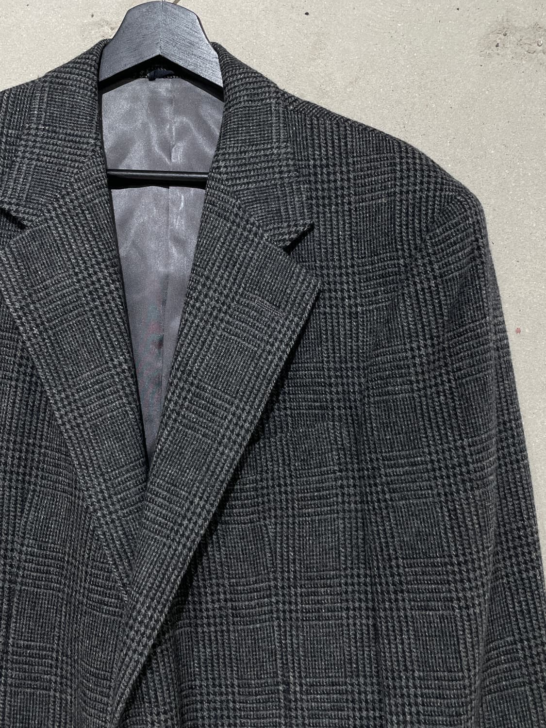 폴로 랄프로렌 차콜 하운드 투스 체크 2B 울 블레이저 상품이미지3