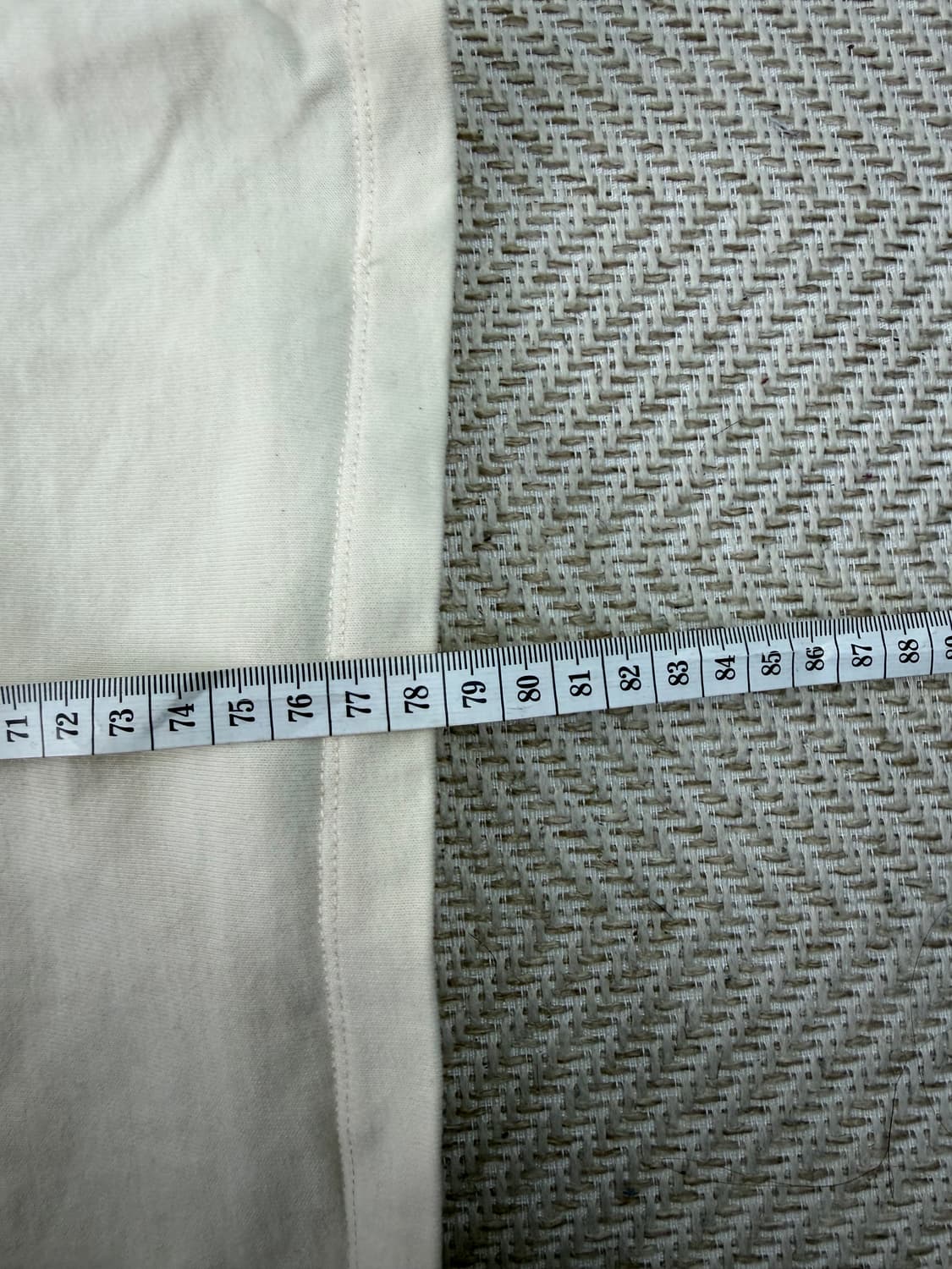 정품) 메종키츠네 남성 오버핏 칠부 티셔츠 M 상품이미지10