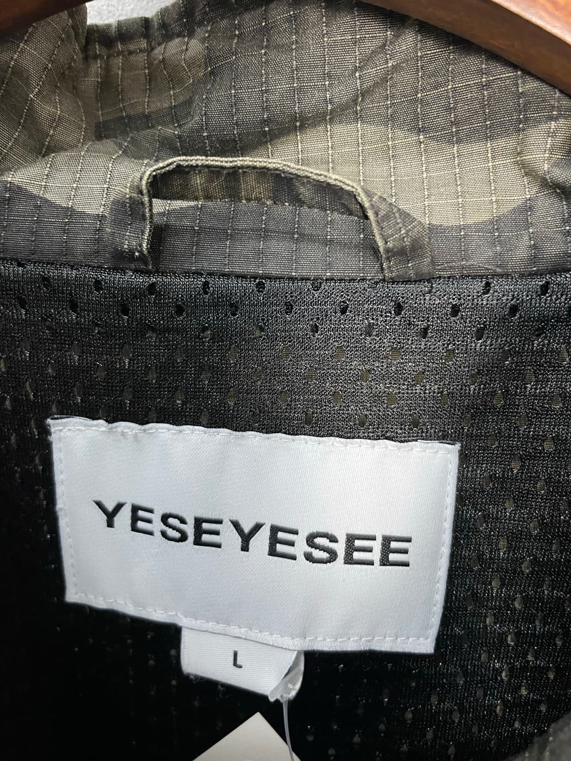 예스아이씨 올리브 카모 투웨이 파카 H1194 상품이미지7