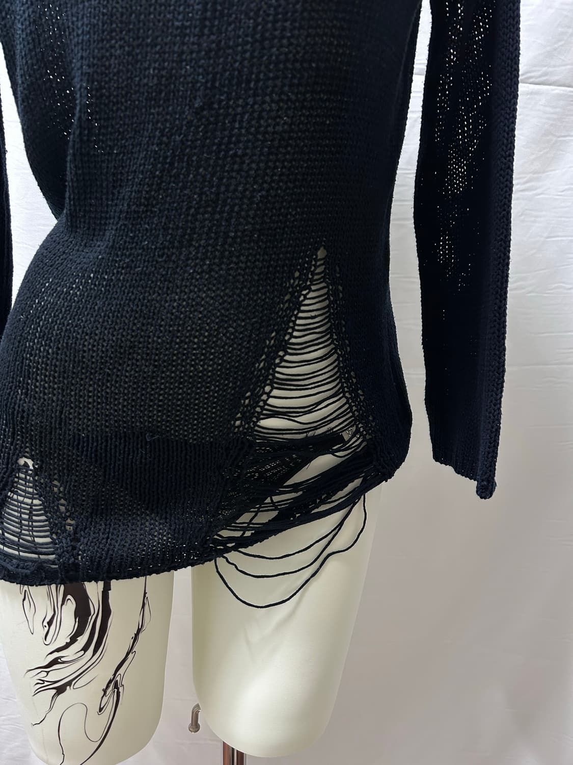 grunge detailed knit  상품이미지3