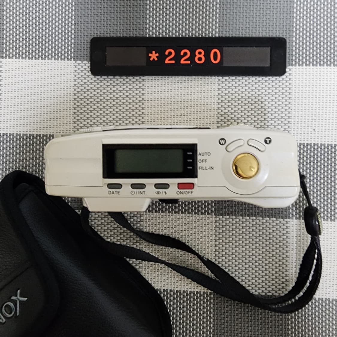 삼성 제나 77R 화이트 필름카메라 파우치포함 상품이미지2