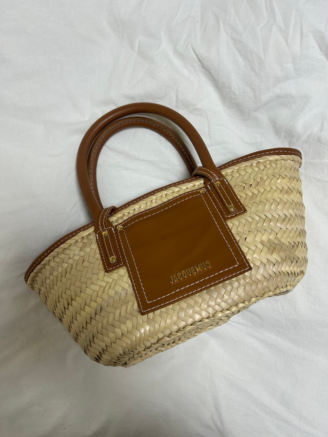 자크뮈스 르 쁘띠 베스킷백 라탄 토트백 상품이미지3