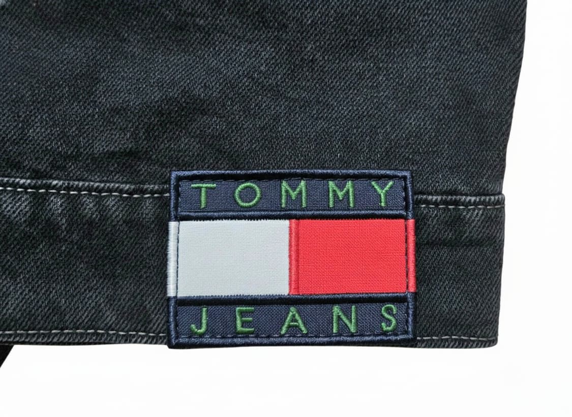 {레어템} 타미 흑청 데님 자켓 [L] 상품이미지7
