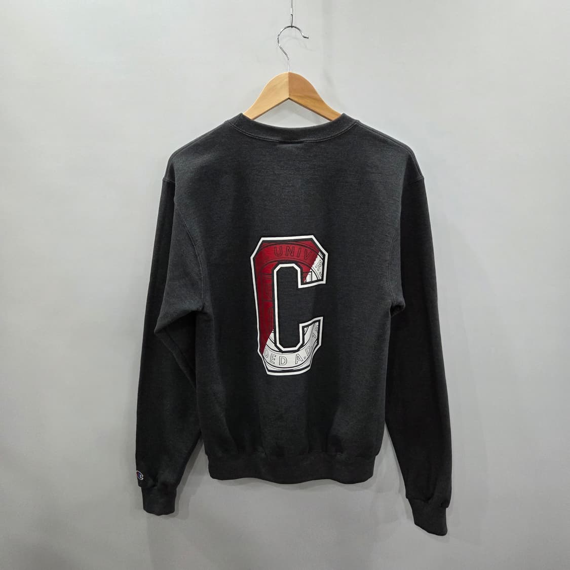 챔피온 에코 코넬 프린팅 기모 맨투맨 S  상품이미지5