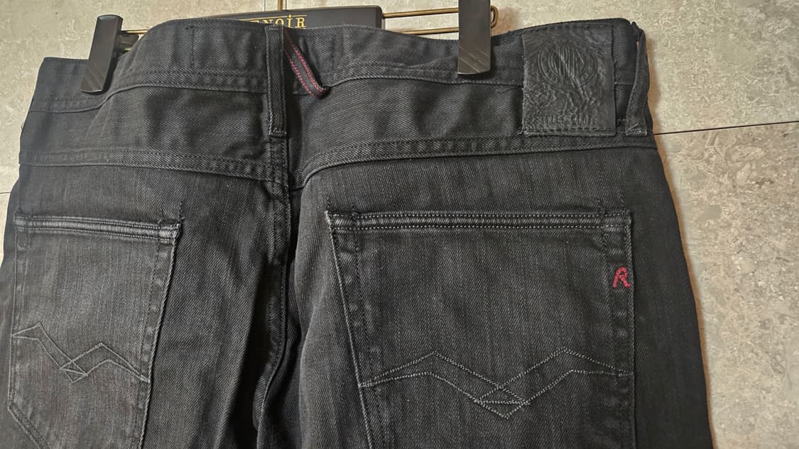 Replay coated black jeans 36 상품이미지5
