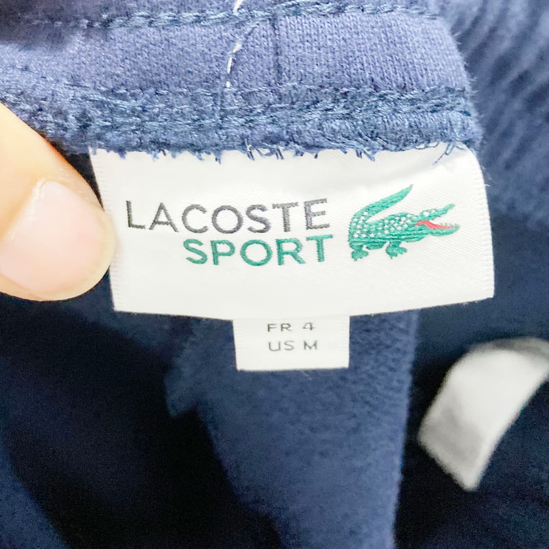 라코스테 남성 트레이닝 기모밴딩바지 M 진스센스 상품이미지4