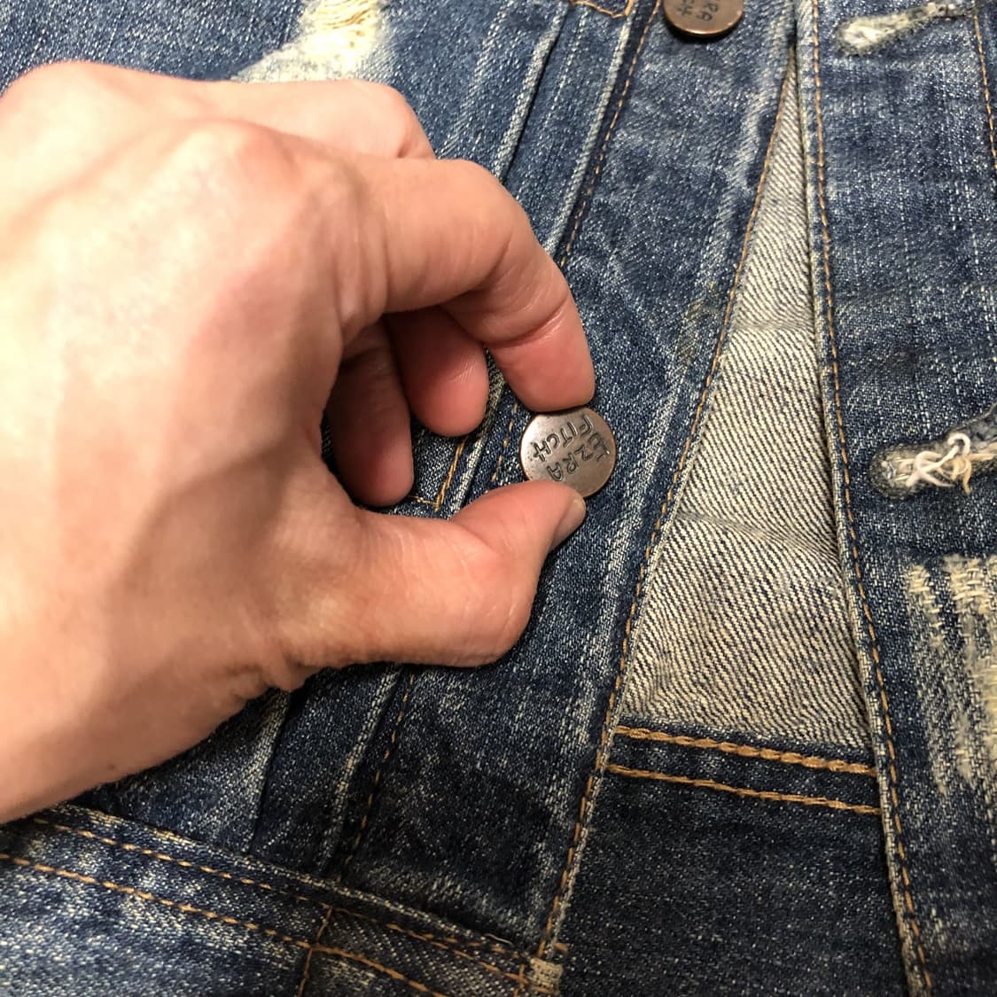 (L) 아베크롬비 에즈라피치 EZRA FITCH 2세대 하드 워싱 자켓 상품이미지2