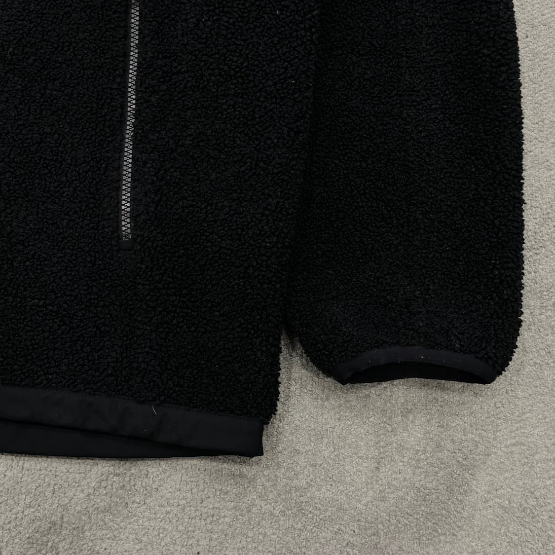XL 언더아머 블랙 플리스 집업 자켓 상품이미지3