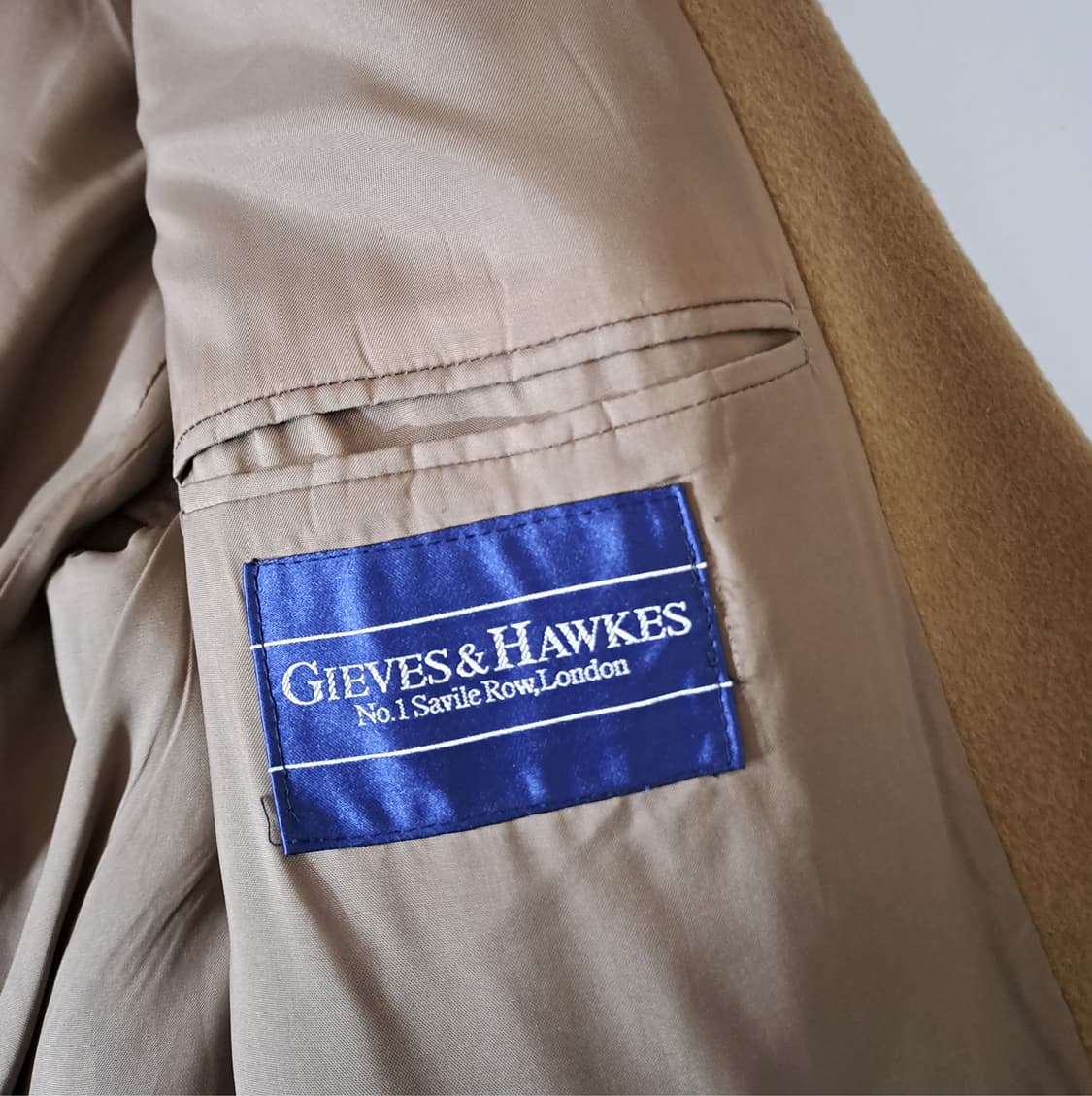 (택포) 기브스앤호크스 울 더블코트 영국황실 105 B179 상품이미지7